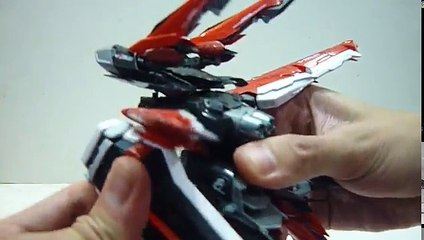 Bandai Metal Build Gundam Astray Red Frame Flight Unit Option Set Review