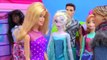 Barbie BBQ Doll Party With Disney Frozen + Playdoh Burger Barbecue Food Maker
