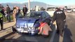 Bursa İnegöl'de Servis Aracı Kaza Yaptı; 10 Yaralı