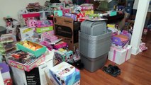 More Cleaning & Organizing YouTube Storage Room Toy Mess Vlog | PaulAndShannonsLife