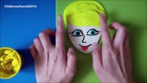 How to make Frozen Elsa Queen with Play-Doh tutorial - Die Eiskönigin