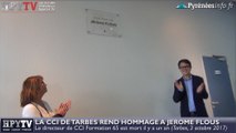 HPyTv Tarbes | La CCI 65 rend hommage à Jérôme Flous (3 octobre 2017)