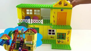 How To Build Peppa Pig House With Water Slide Lego Building Best Toys For Kids