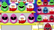 New Kids Surprise Eggs 2017 Owlette Shopping Market Power Rangers Kinder Joy Surprise Egg Best Video