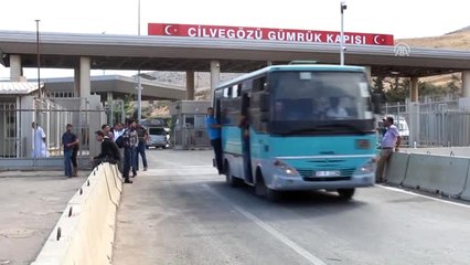 Cilvegözü Sınır Kapısı'nda Yoğunluk
