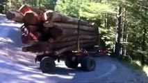 Extreme Trucking on the most Difficult Road in the world - Best Skill Driving