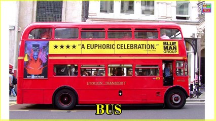 Learn Transport Vehicles For Children and Kids Learn Vehicles Names And Sounds For Kids