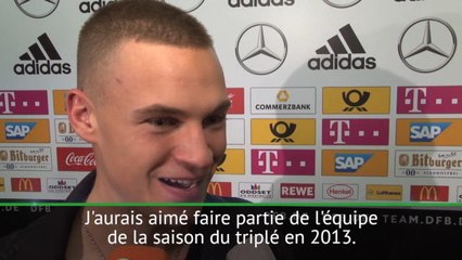 Bayern - Kimmich attend Heynckes