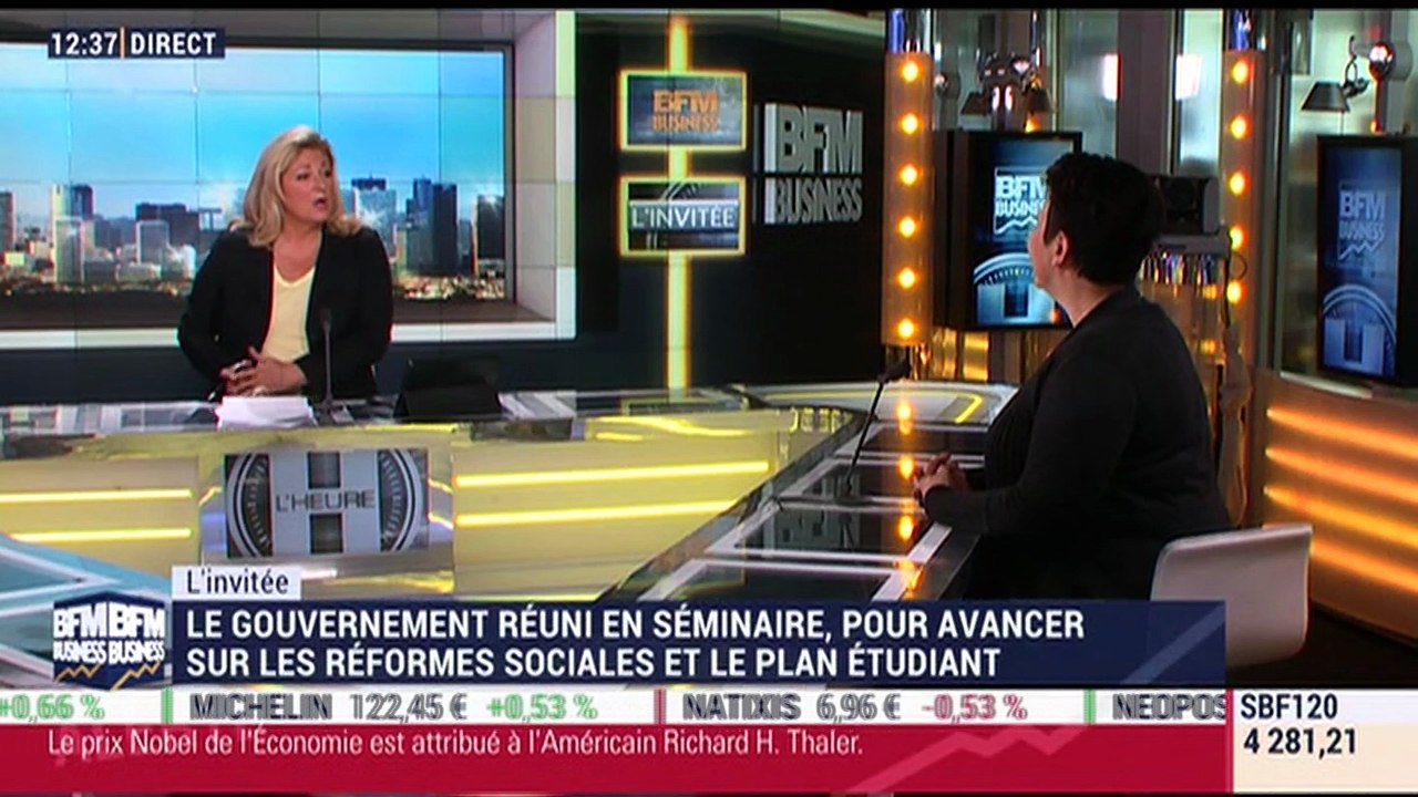 Plan étudiant: "L'objectif n'est pas de sélectionner, mais de faire en sorte que tous les étudiants puissent réussir", Frédérique Vidal - 09/10