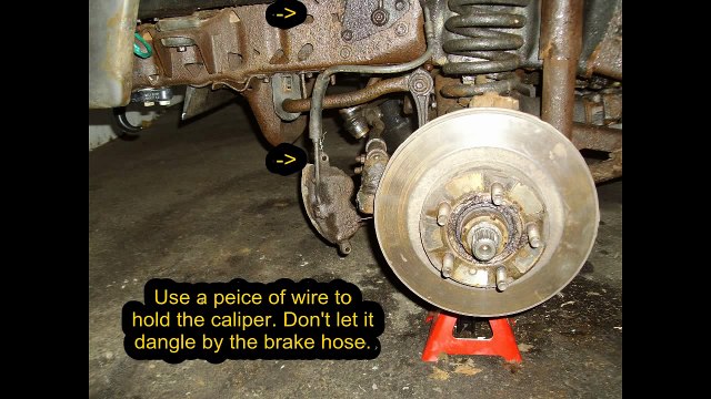 1993-1997 Ford Ranger Front Wheel Bearings & Brakes Pt 1