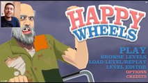CRAZY MINECRAFT LEVELS | Happy Wheels Funny Moments