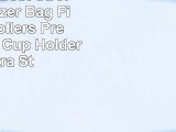 bigforest Best Stroller Organizer Bag Fits All Strollers Premium Deep Cup Holders extra