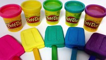 Play Doh Ice Cream Popsicles Modelling Clay Learn Colors Finger Family Song Nursery Rhymes for Kids