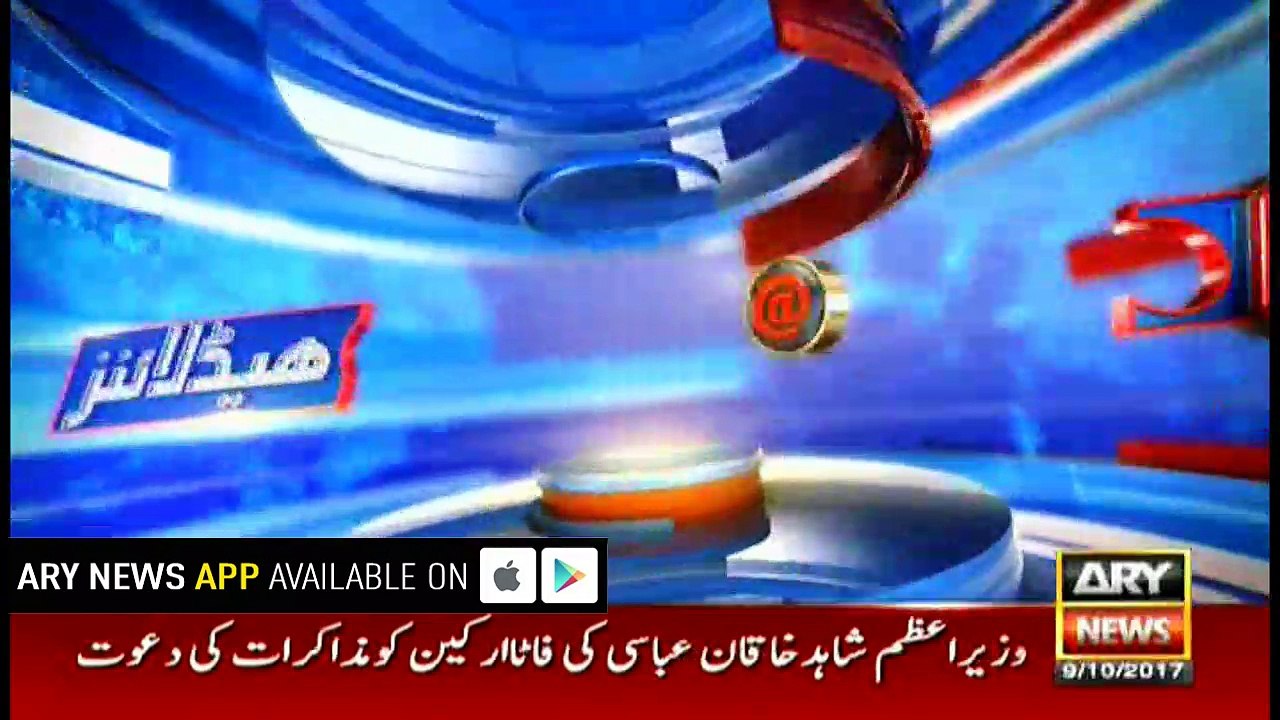 Headlines 1800 9th October 2017