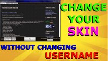 How To Change Your Skin In Minecraft Launcher l Without Changing Your Username l