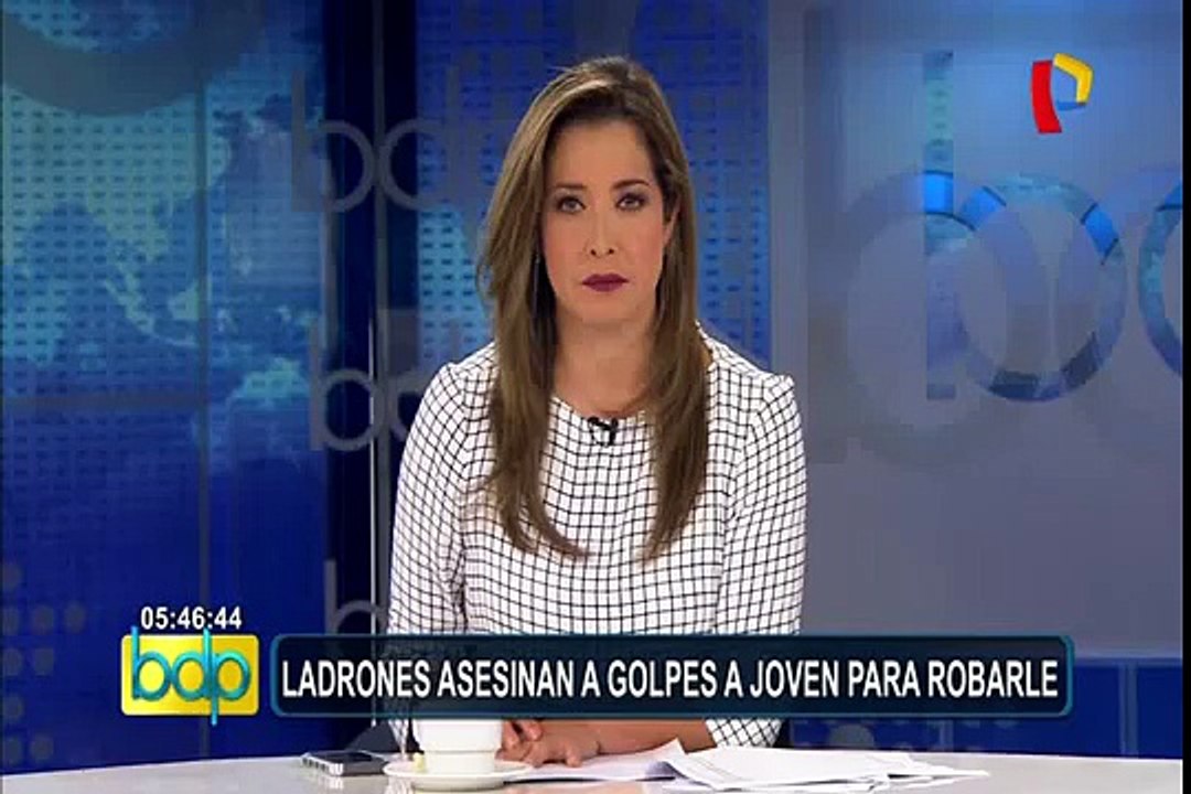Impactantes imágenes: En Juliaca ladrones asesinan a golpes a joven para robarle