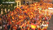 Katalonya'da gösteri sırası bağımsızlık karşıtlarının