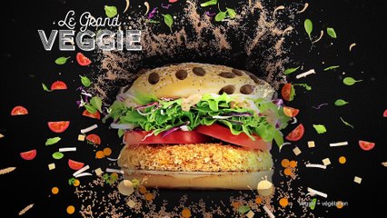 TBWA Paris pour McDonald's - «Le Grand Veggie» - octobre 2017