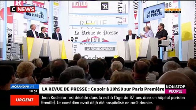 Morandini Live: En plein direct, Bernard Mabille se lâche sur le mariage de DSK ce week-end au Maroc - Regardez