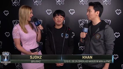 Interview with LZ Khan - Worlds 2017 Group Stage