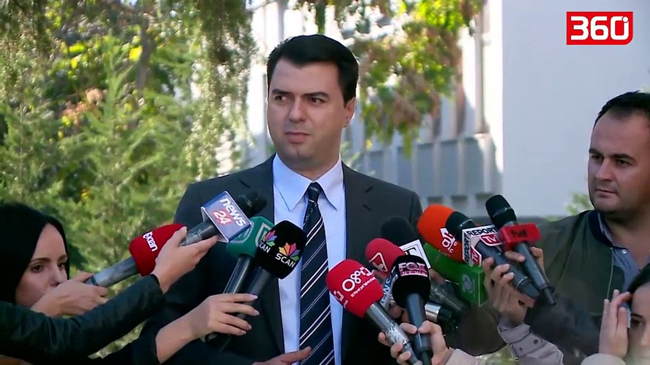 Basha pas grupit parlamentar te PD (360video)