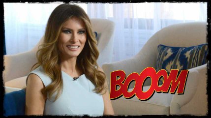 Quand Melania Trump attire tous les regards...