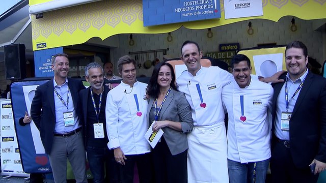Carlos Baute regresa a los fogones en Gastronomika