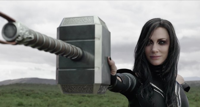 Thor: Ragnarok - Clip exclusivo con Hela, la villana, detrás de las cámaras