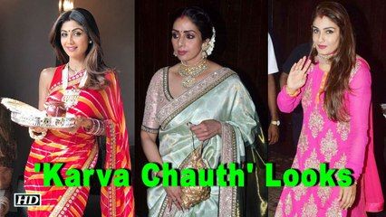 Who nailed the 'karva chauth' look the best?