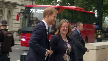 Prince Harry and Michael Fallon unveil MOD mental health initiative