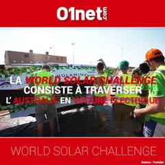 Une course dans le désert pour prouver qu’il est possible de rouler à l'énergie solaire