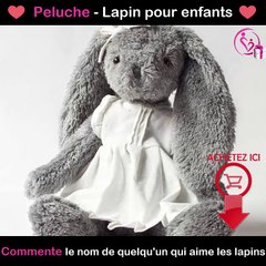 Peluche - Lapin pour enfants
