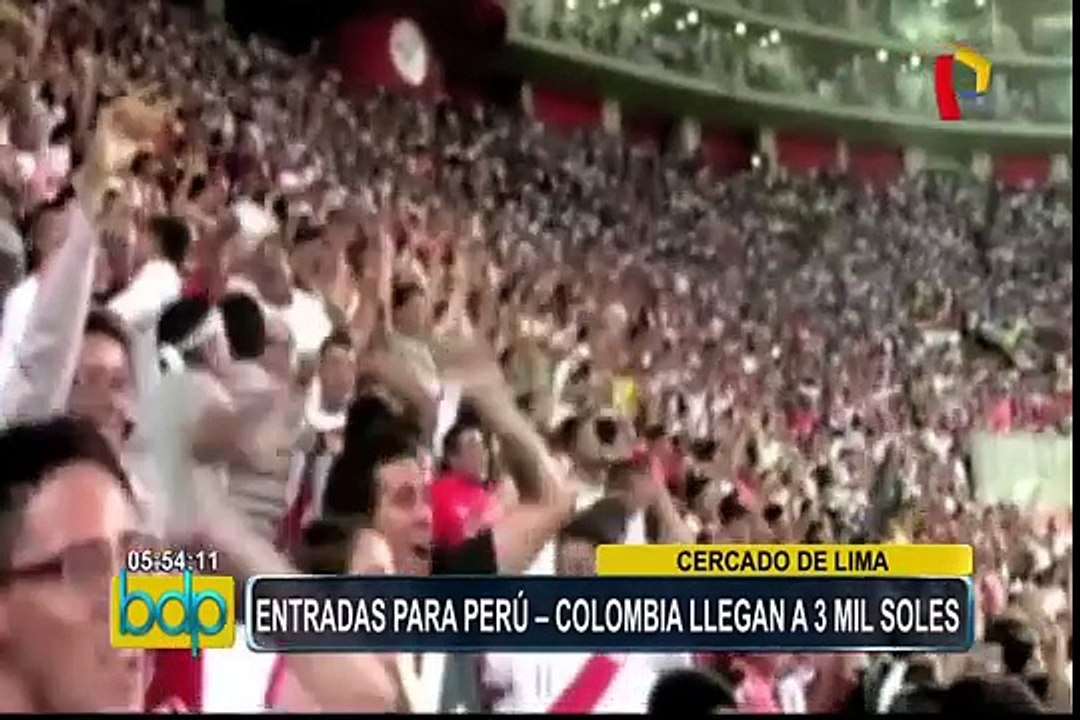 Detienen a revendedores con entradas falsas para el Perú vs. Colombia