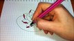 Простые рисунки #314 Как нарисовать Лотос