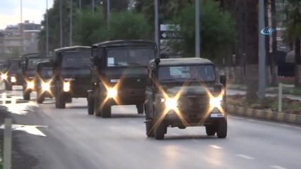 Sınıra Askeri Sevkiyat Sürüyor