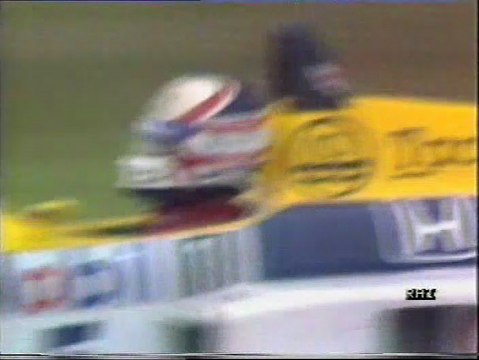 Gran Premio di Gran Bretagna 1986: Arrivo