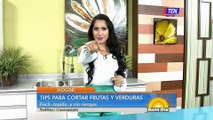 Tips para cortar frutas y verduras