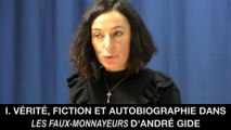 I. Vérité, fiction et autobiographie dans Les Faux-Monnayeurs d'André GIDE, Christine JAOUEN et Jean-Pierre LANGEVIN