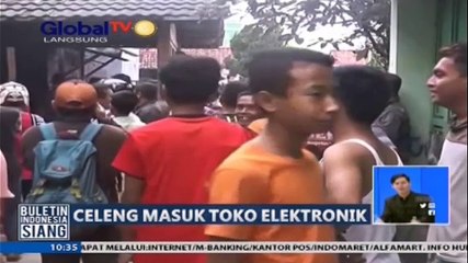 Diduga Kelaparan, Babi Hutan Ini Masuk Toko Elektronik
