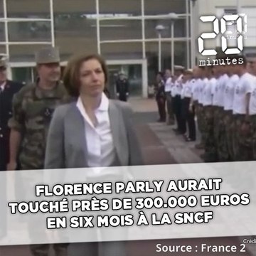 Florence Parly a touché près de 300.000 euros en six mois à la SNCF