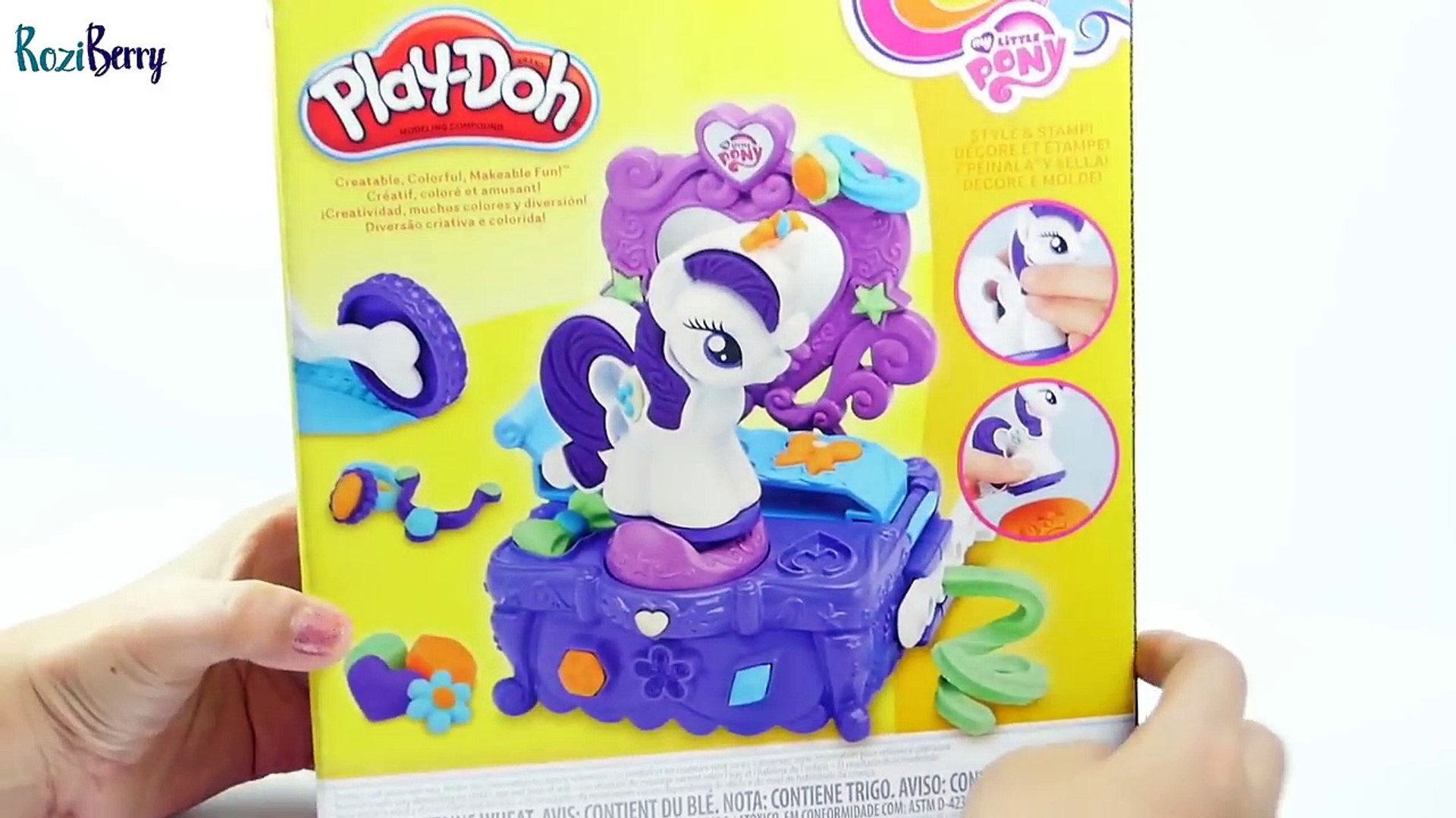 play doh rarity style and spin