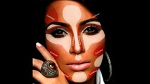 Contouring and Highlighting like Kim Kardashian - Makeup Secret!