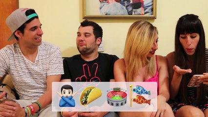 EMOJI CHALLENGE | Lyna Vlogs ft. Cerso, Rovi y Mel