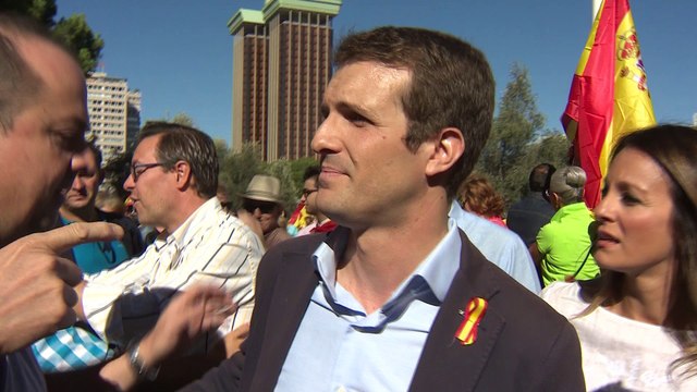 Casado lanza un mensaje polémico a Carles Puigdemont