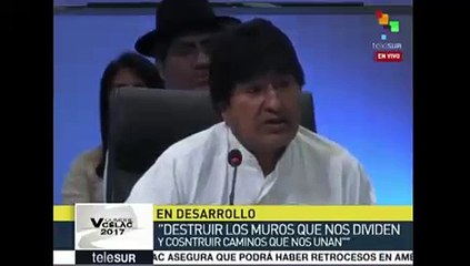 Evo a Trump:No puede haber personas ilegales en ningún lugar de la tierra