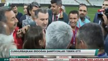 Erdoğan canlı yayında 'Beşiktaş mı yaptı o stadı ya' diye fırçaladı, Bakan mikrofonu kapadı