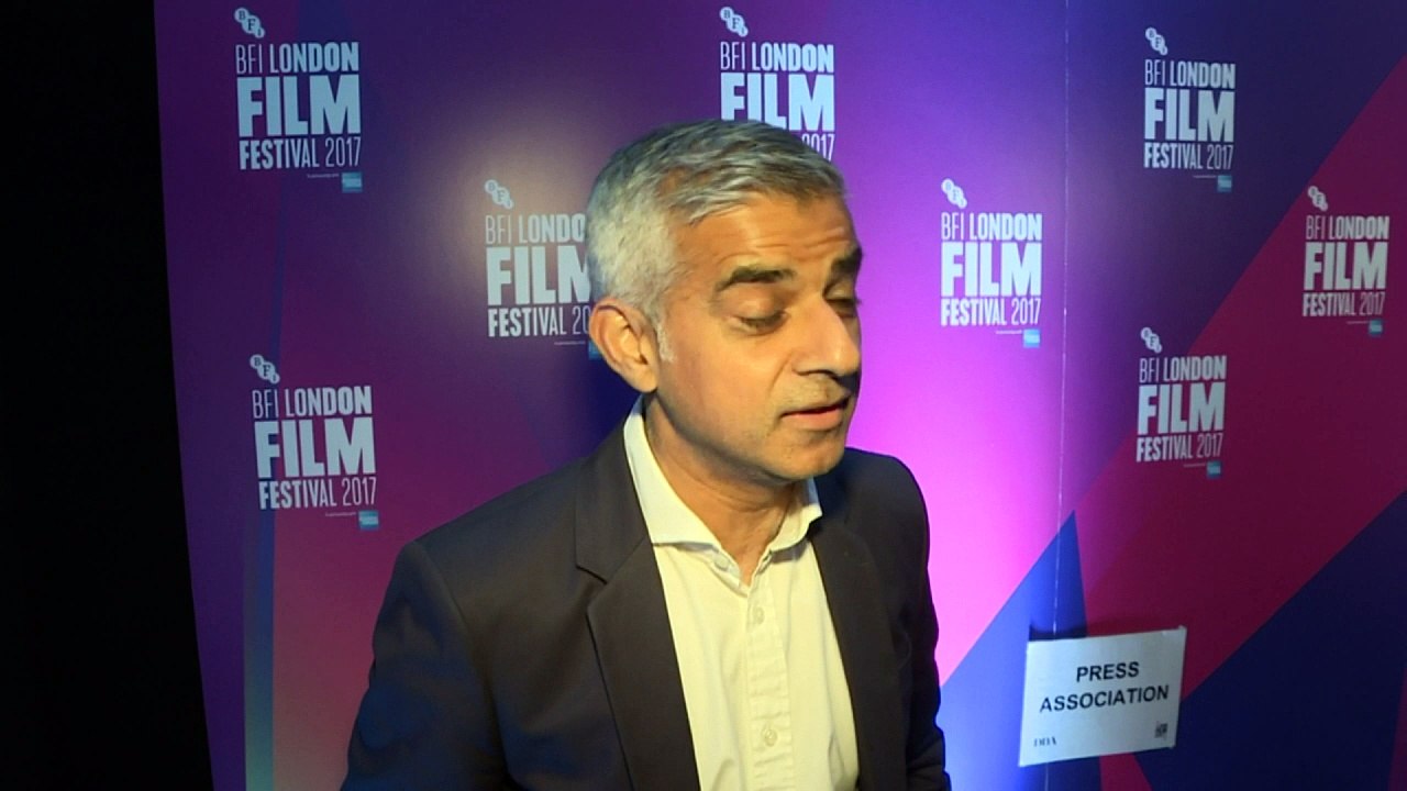 Sadiq Khan admits to crying at the cinema