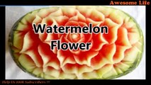 The Most Sharpest Knife In The World | Amazing Watermelon Cutting Skills God Level Compilation 2017