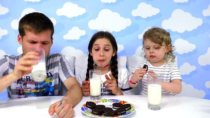 OREO CHALLENGE!!! Челлендж на печенье ОРЕО!!
