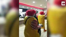 Ronald McDonald Clowns Storm Into Burger King